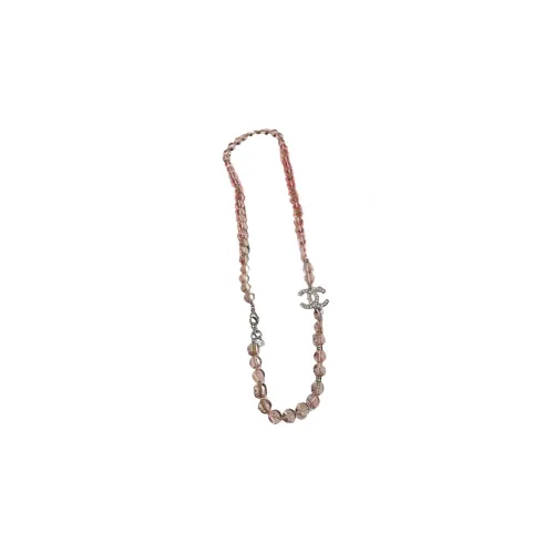 CHANEL Necklaces Women's Pink