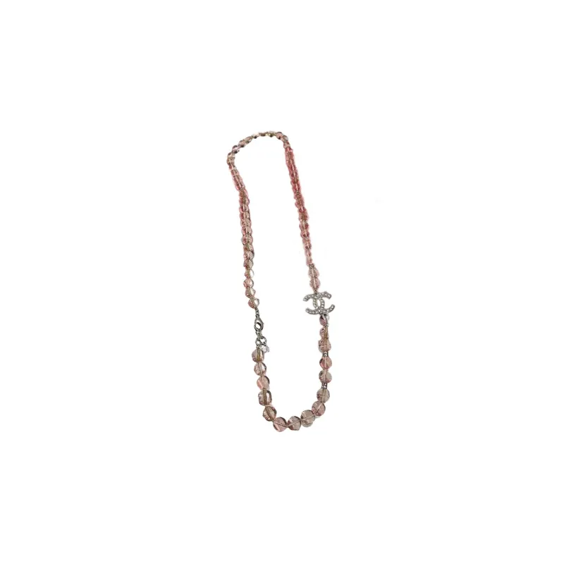 CHANEL Necklaces Women's Pink-0