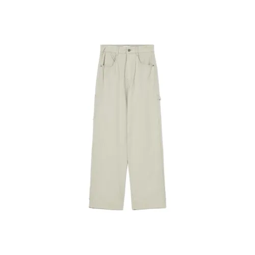 izzue High-waisted Wide-leg Trousers