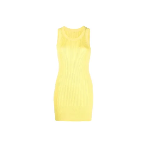 Sacai Sleeveless Dresses Women's Yellow