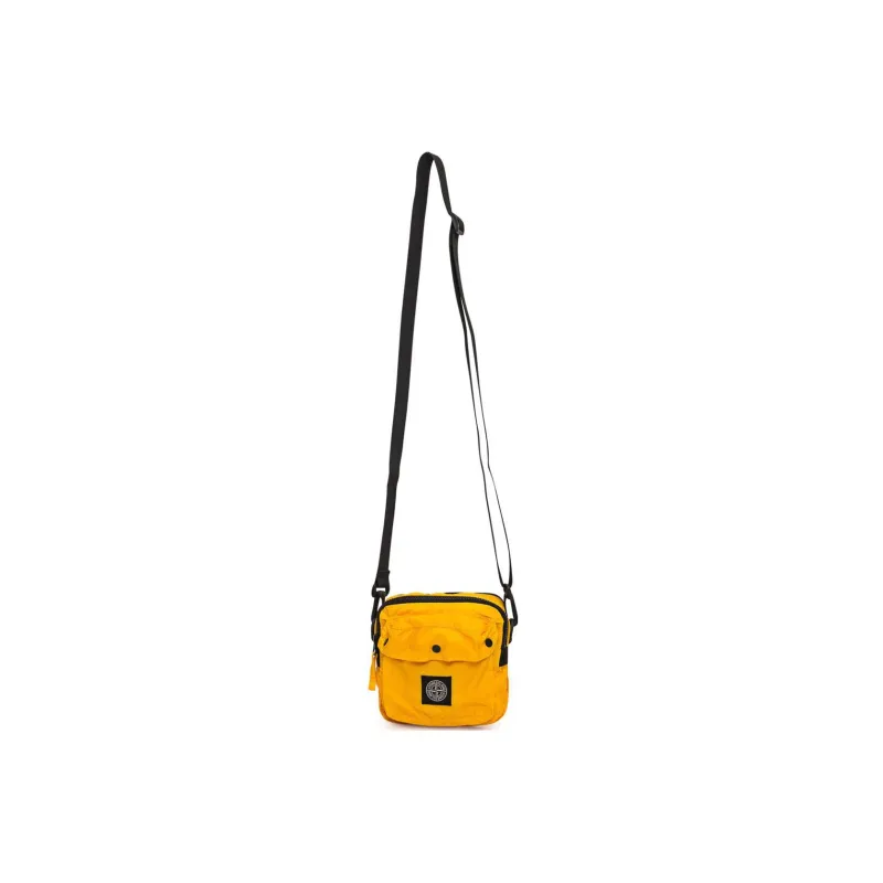STONE ISLAND Small Square Bag Shoulder Bag Crossbody Bag Unisex Yellow-4