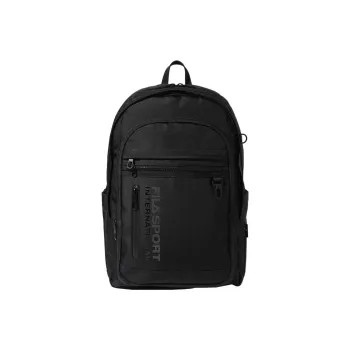 FILA Nylon Backpack Regular Unisex Black