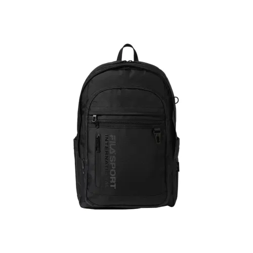 FILA Nylon Backpack Regular Unisex Black