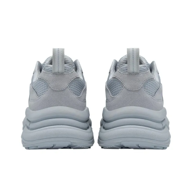 KSWISS Sp228 Slip Resistant, Abrasion Resistant, Lightweight Low Top Sports Casual Shoes Women's Silver Gray-4