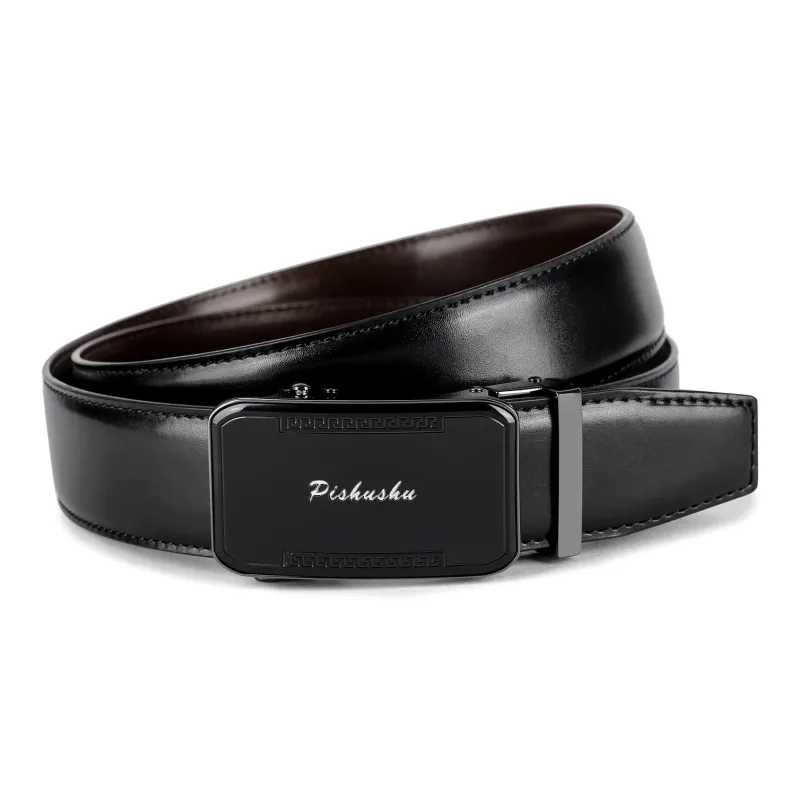 PISHUSHU Leather Belts Men-15