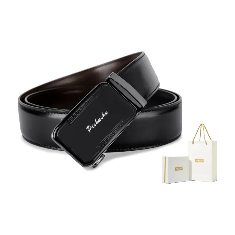 PISHUSHU Leather Belts Men-14