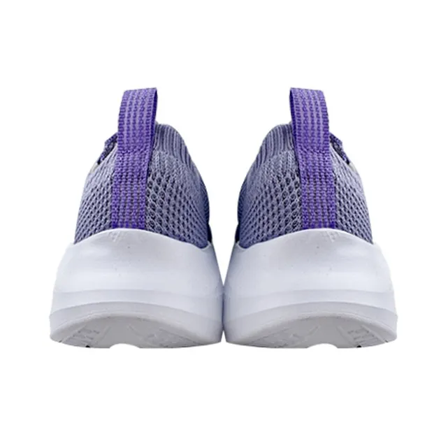 361° Anti Slip Wear Resistant Low Top Running Shoes Women's Light Purple Gray-3