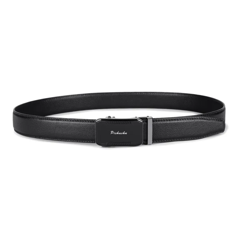 PISHUSHU Leather Belts Men-1