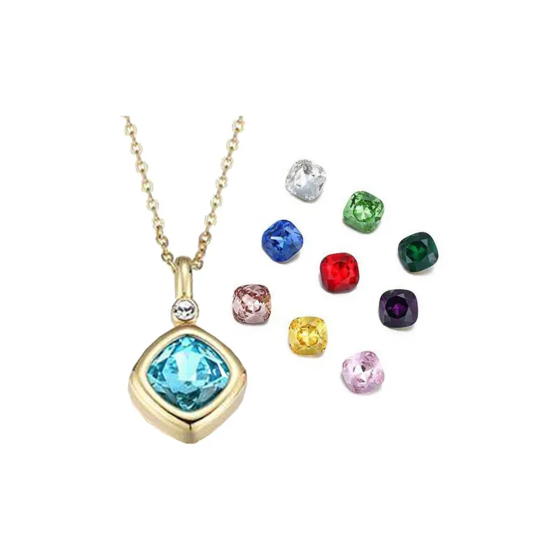 Wakfu 925 Sterling Silver Zircon Necklaces Women's-0
