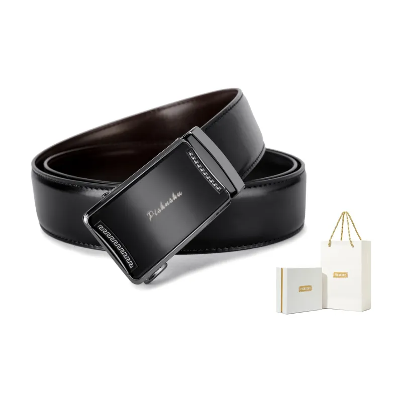 PISHUSHU Leather Belts Men-9