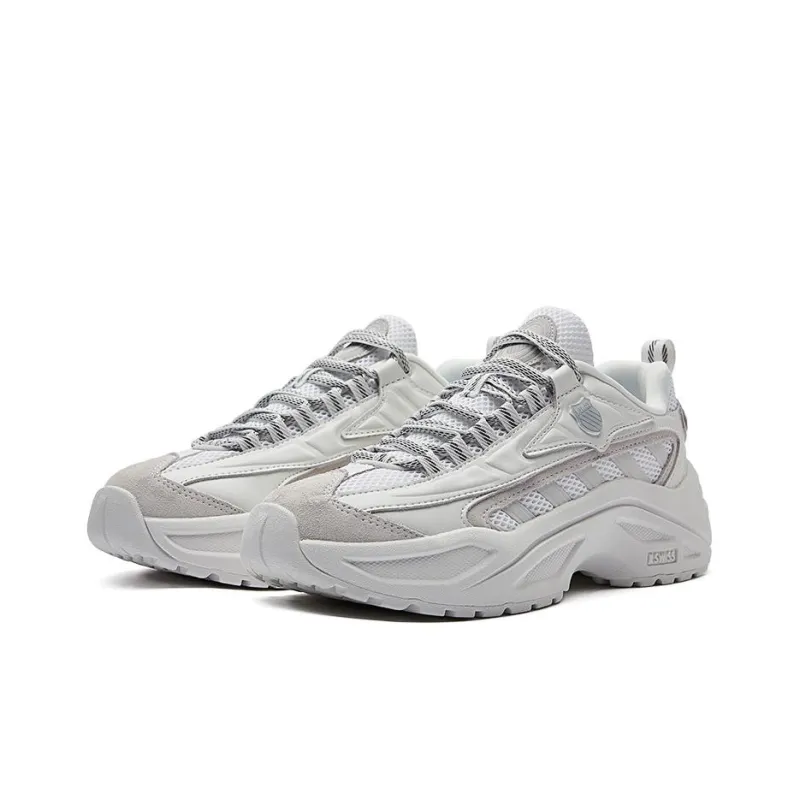 KSWISS Sp219 Slip Resistant, Abrasion Resistant, Lightweight Low Top Sports Casual Shoes Women's White-2