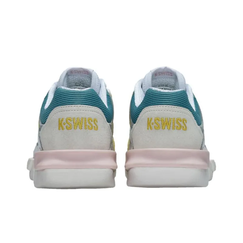 KSWISS Tura Anti-Slip And Wear-Resistant Lightweight Low-Top Sports Casual Shoes Women's Yellow-4