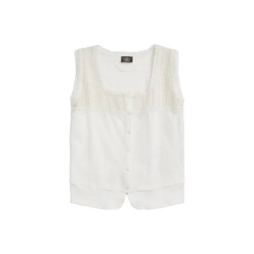 Polo Ralph Lauren Tank Tops Women's White