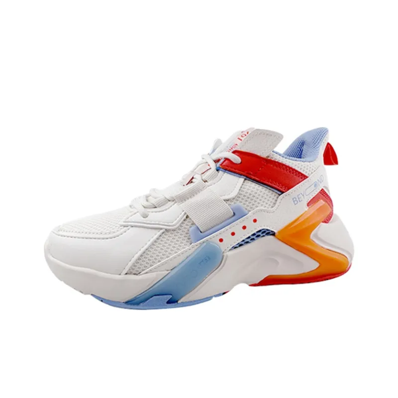 361° Thermal High Top Sports Casual Shoes Women's White Red-2