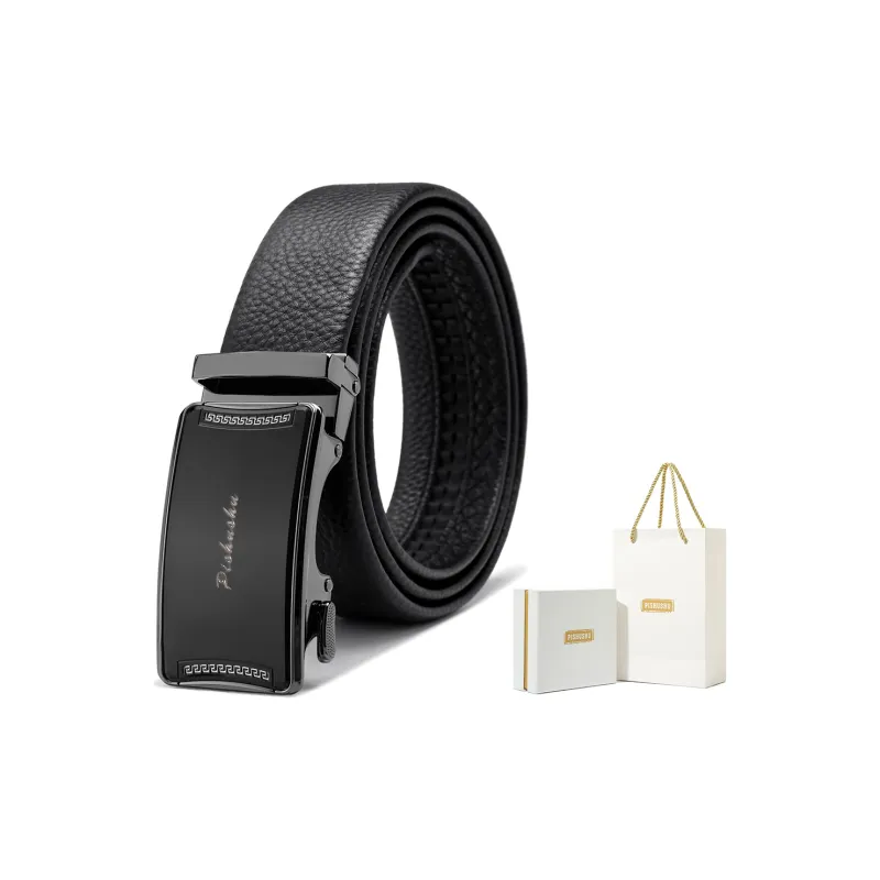PISHUSHU Leather Belts Men-16