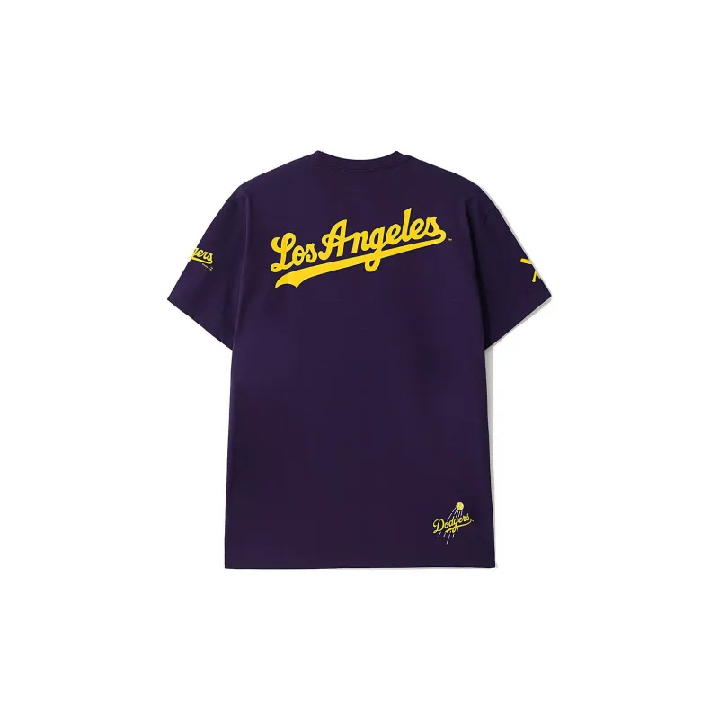 New Era New Era X MLB Co-brand T-Shirt Unisex Purple-1