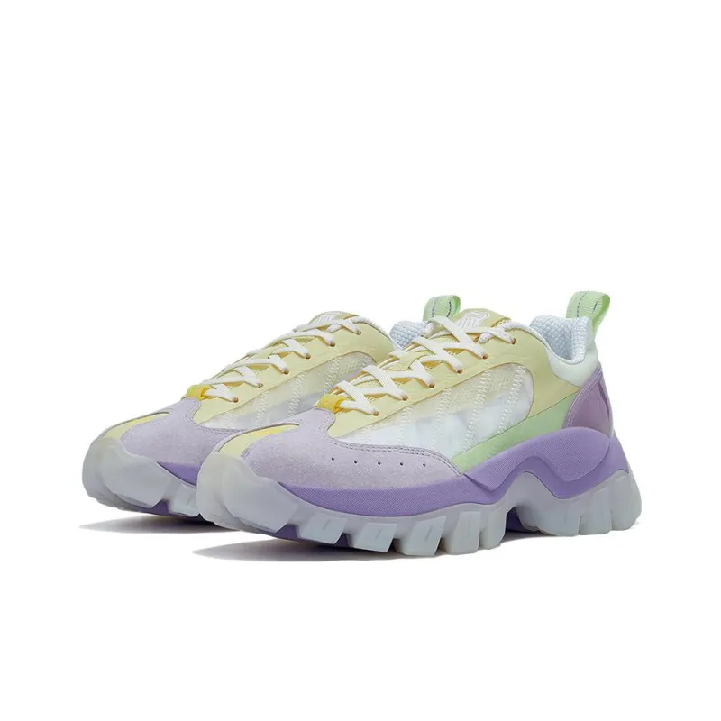 KSWISS Terrati Slip Resistant, Abrasion Resistant, Lightweight Low Top Sports Casual Shoes Women's Purple-2