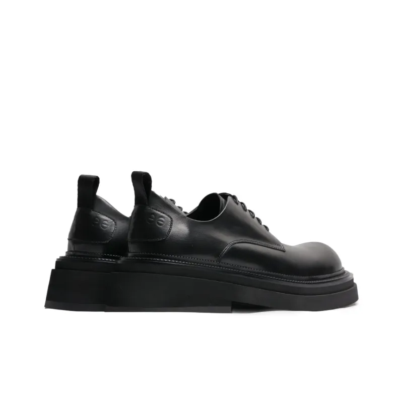 Viplander Platform Shoes Men's Black-2
