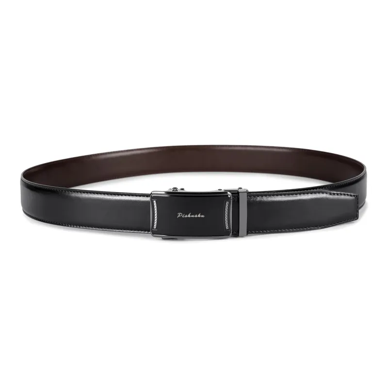 PISHUSHU Leather Belts Men-10