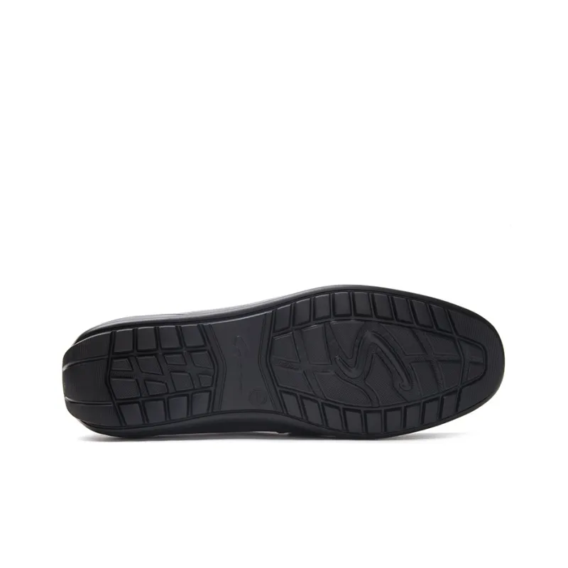 Satchi Casual Leather Shoes Men's Black-5