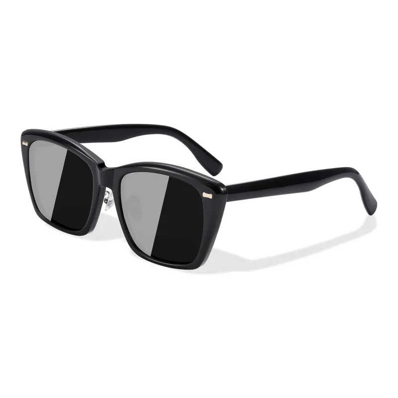 PULAIS TR/Memory Plastic Square Sunglasses Unisex-0