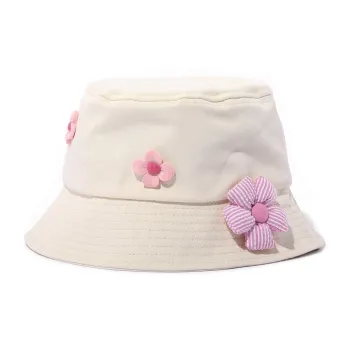Clect Bucket Hats Kids Small Flower Kids' Bucket Hat