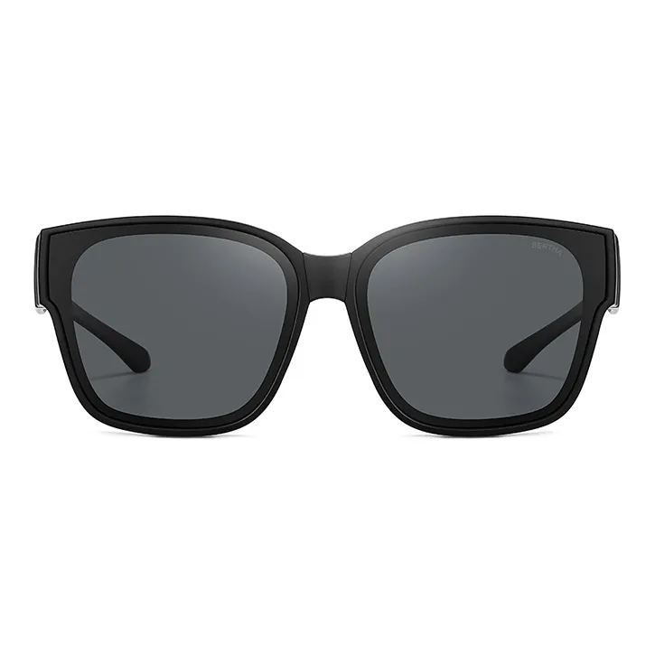 BERTHA TR/Memory Plastic Square Sunglasses Unisex-7