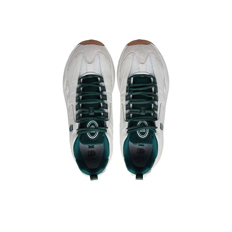 KSWISS Sp219 Slip Resistant, Abrasion Resistant, Lightweight Low Top Sports Casual Shoes Men's White-3