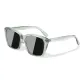 Transparent Green Frame with Gray Lens