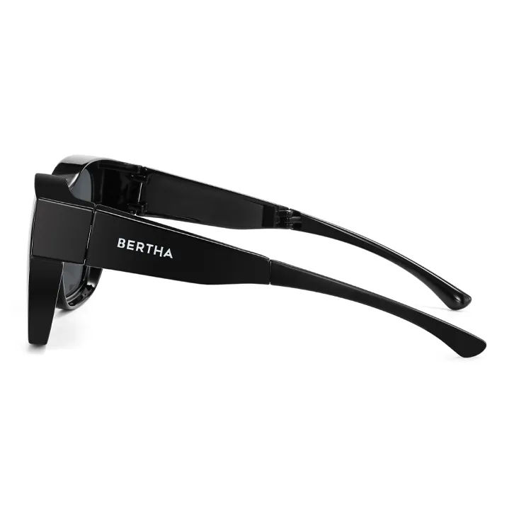 BERTHA TR/Memory Plastic Square Sunglasses Unisex-2