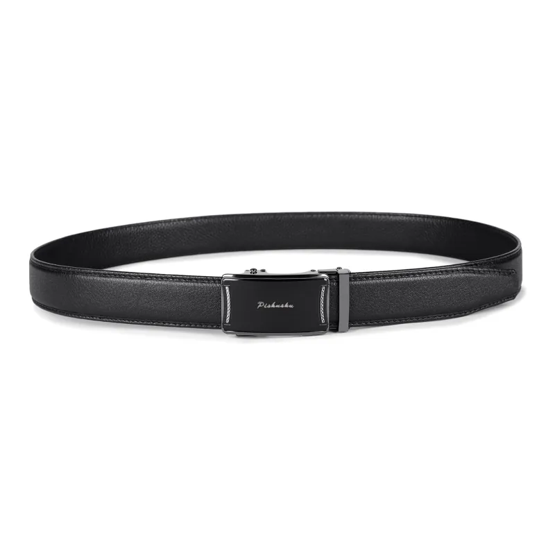 PISHUSHU Leather Belts Men-1