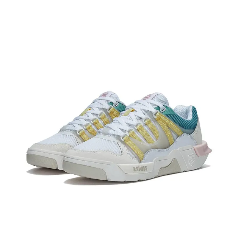 KSWISS Tura Anti-Slip And Wear-Resistant Lightweight Low-Top Sports Casual Shoes Women's Yellow-2