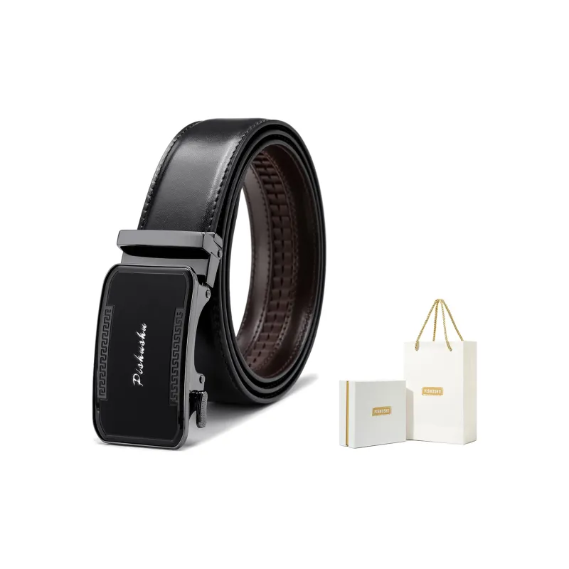 PISHUSHU Leather Belts Men-8
