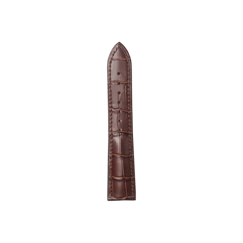 SHIRUI Omega Compatibility Watch Band Genuine Leather Material-17