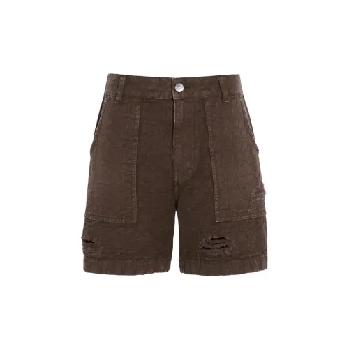 COACH Denim Shorts Men Brown