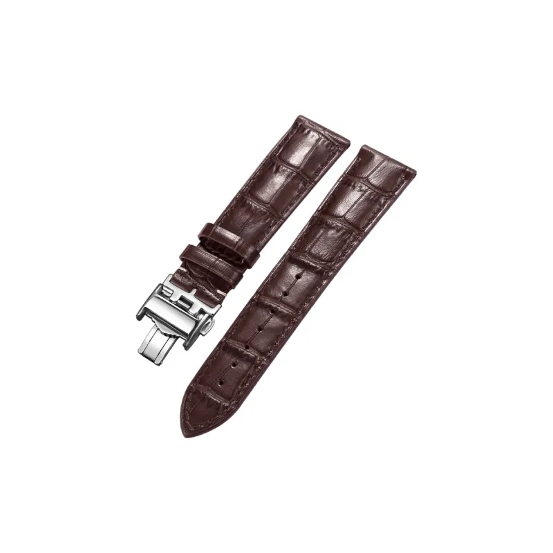 SHIRUI Accessories Longines Compatibility Watch Band 20mm Genuine Leather Material-62
