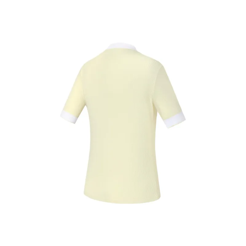 FILA Regular T Shirt Women's Pear Blossom Yellow-2