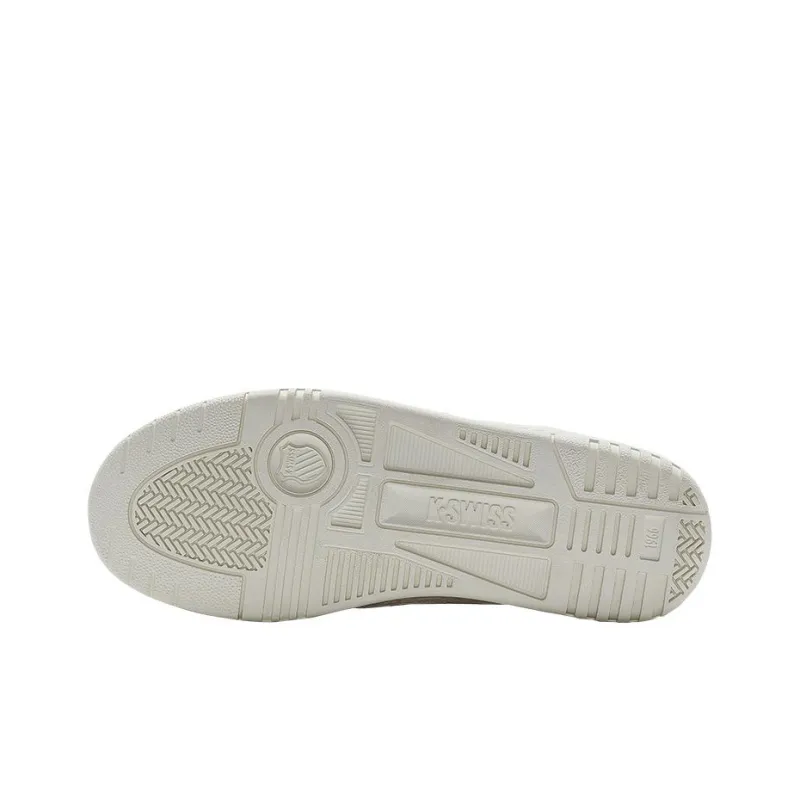 KSWISS Oxford Cny Slip Resistant, Abrasion Resistant, Lightweight Low Top Skateboard Shoes Men's White Red-5