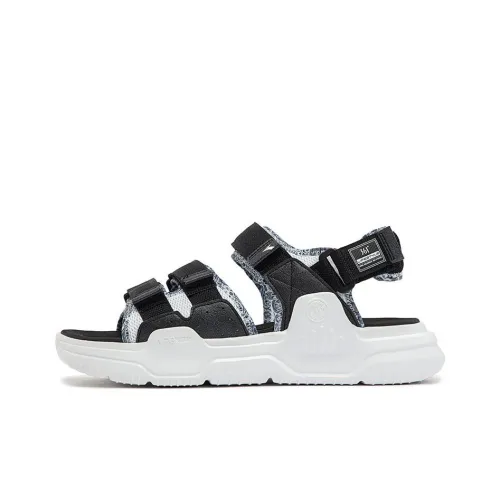361° Sports Sandals Men's Black White