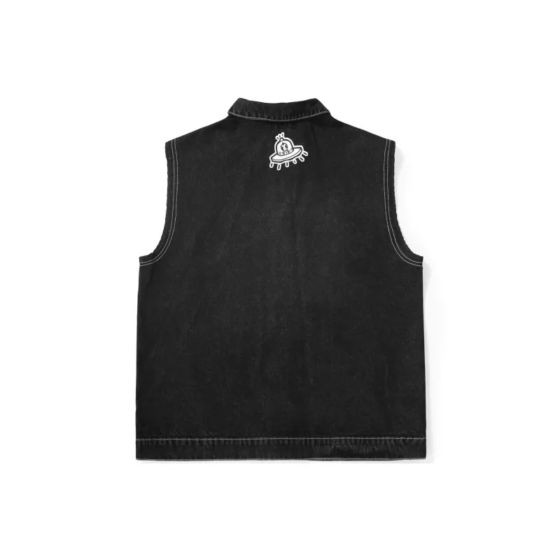 GENANX Vests Unisex Black-1