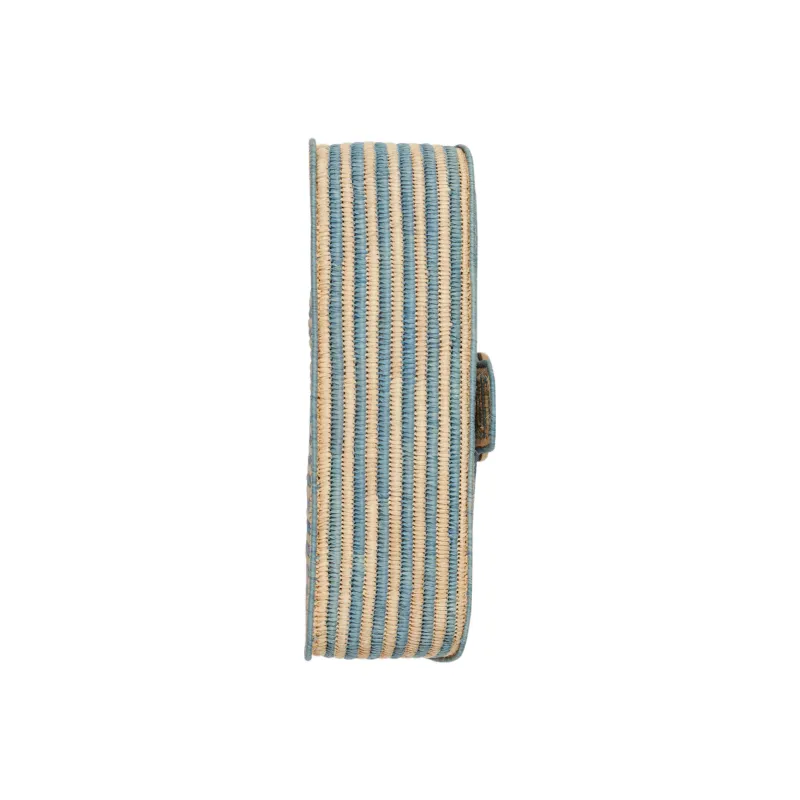 GUCCI GG Marmont Woven Straw Portable Crossbody Bag Shoulder Bag Women's Light Blue-6