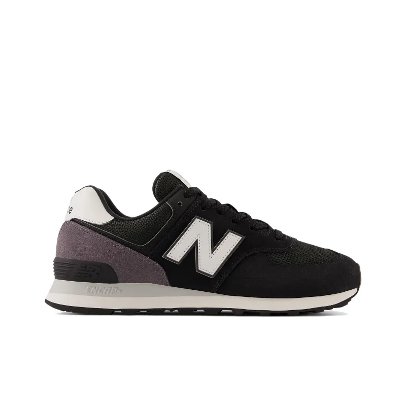 New Balance 574 Black Night White-1