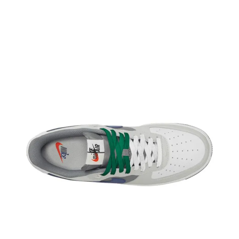 Nike Air Force 1 Low '07 LV8 Split Light Silver Deep Royal Blue-3
