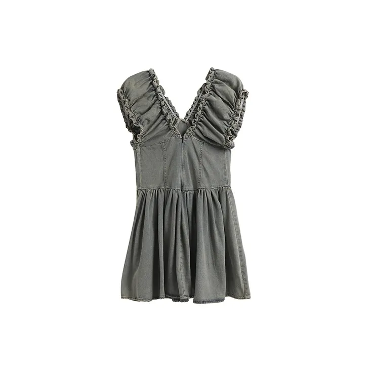 TWOPLUMGIRLS Sleeveless Dresses Women's Blue-1