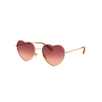 Chloé Milane Heart-frame Sunglasses