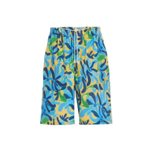 MARNI X No Vacancy Inn Co-brand Casual Shorts Men Multicolor