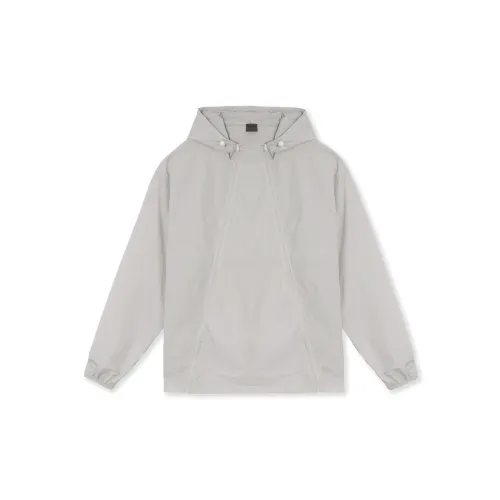 BD.POWER UP+ Jackets Unisex Light Gray