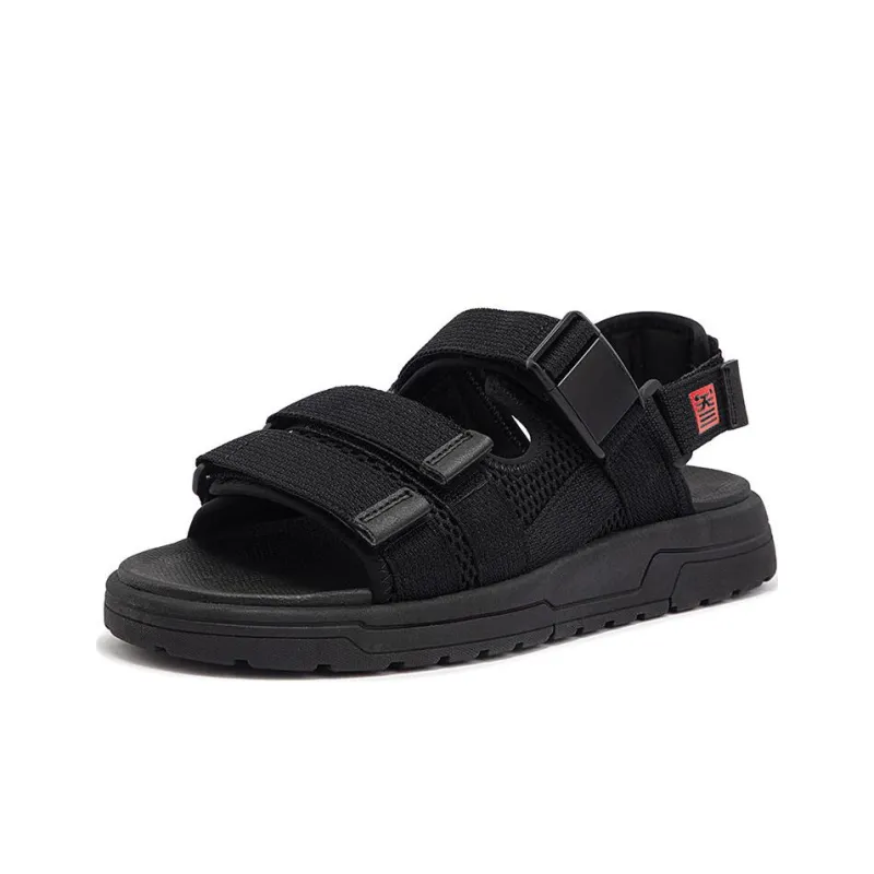 361° Sports Sandals Men's Black Red-1