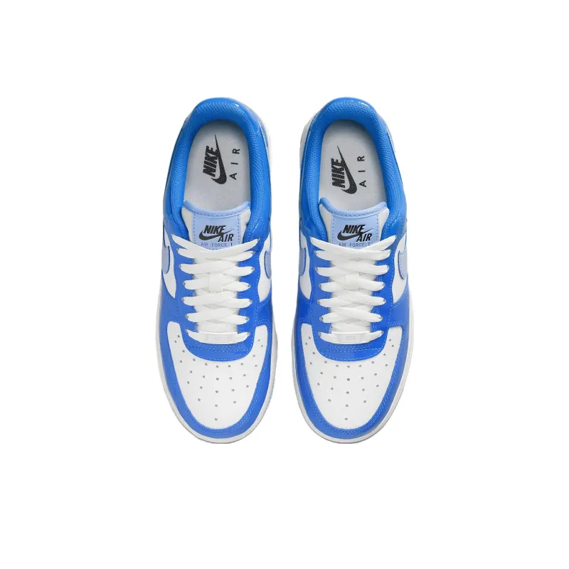 Nike Air Force 1 Low Blue Patent Women's-3