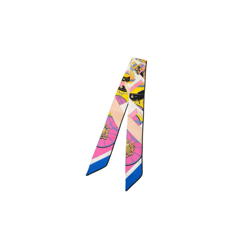 HERMES BAGSCARFBN Silk Scarves Women's Pink-0